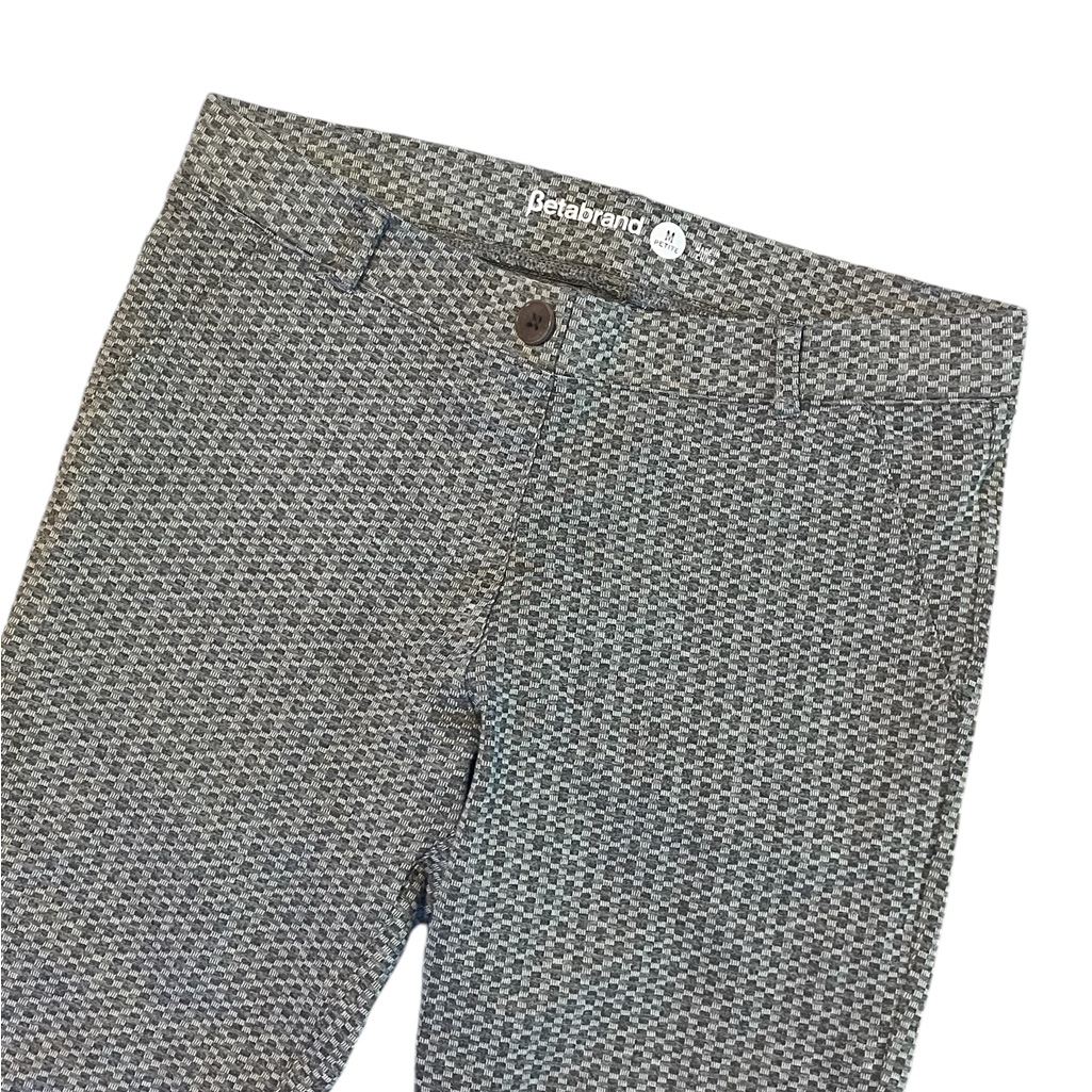 Betabrand Pull-On Cropped Dress Pants, Size M, Euc — image 3 of 5
